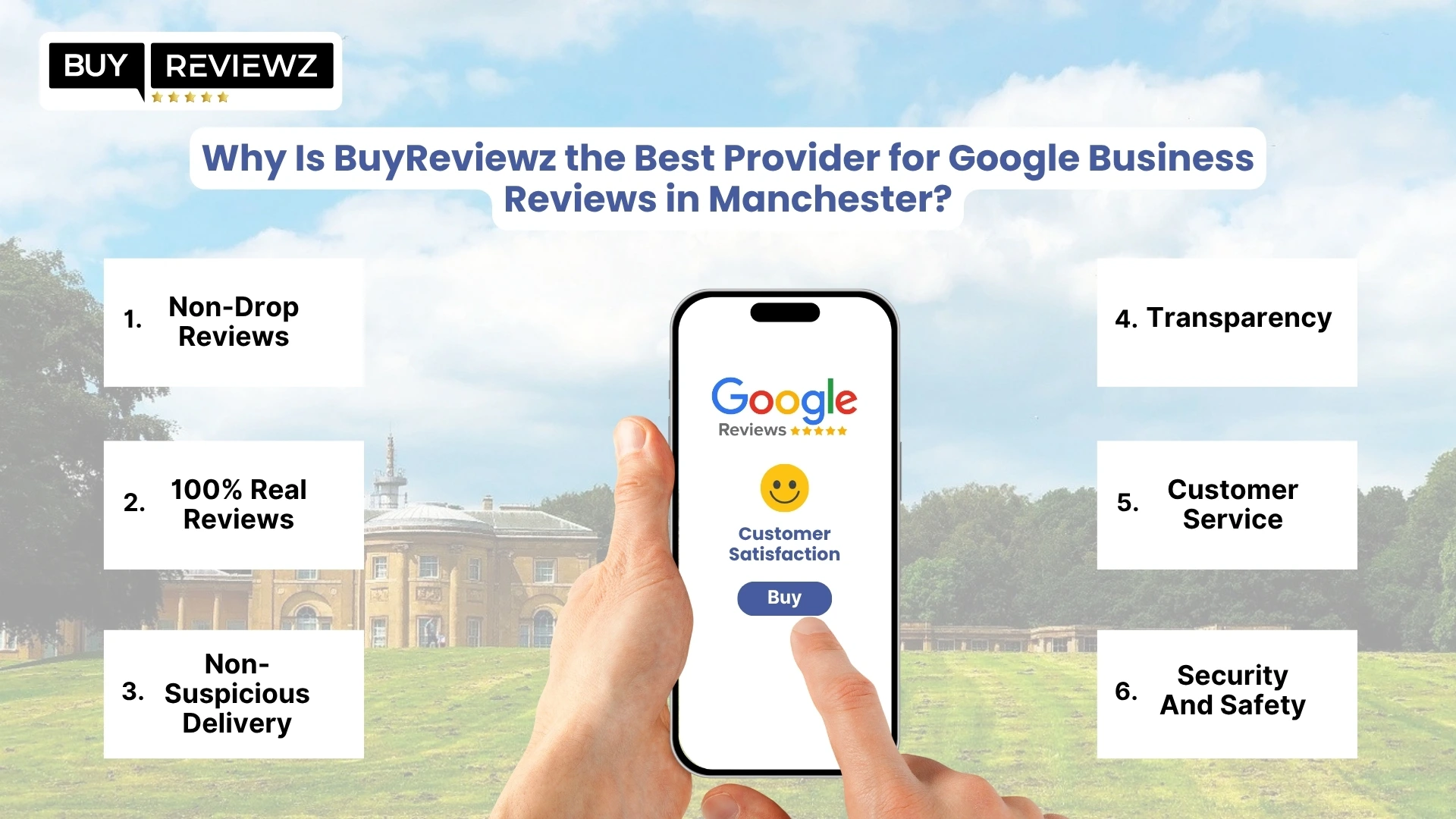 Top Source to Buy Google Reviews for Manchester Businesses &ndash; BuyReviewz