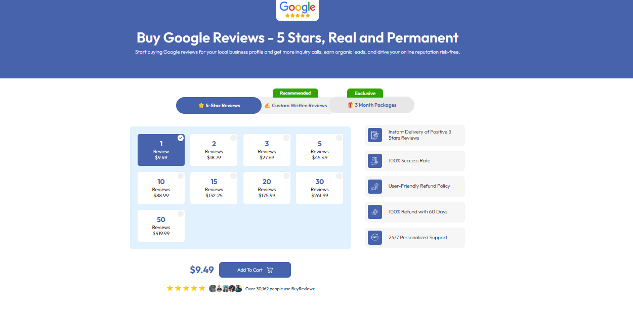 Get Positive Google Business reviews United Kingdom