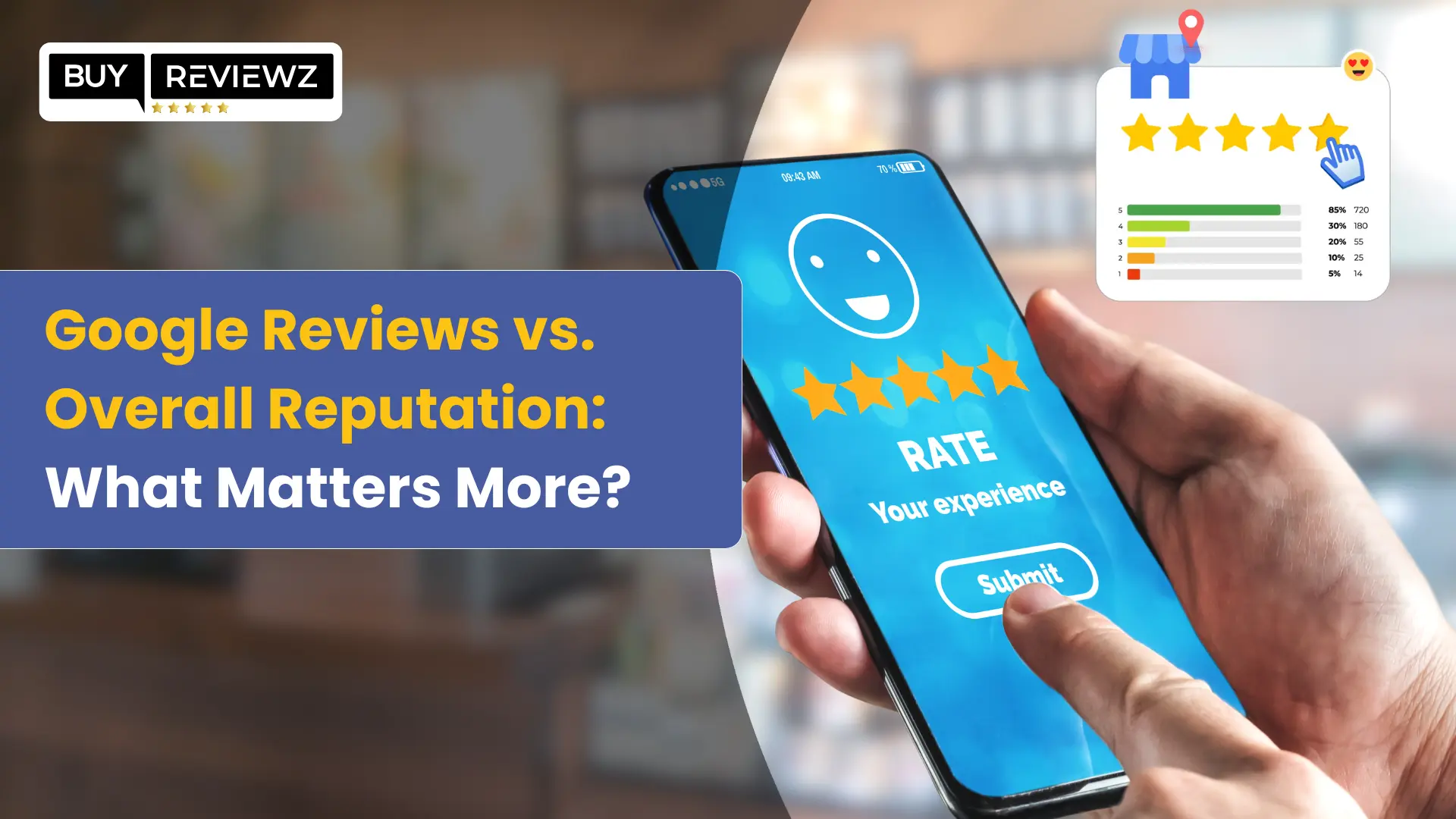 Google Reviews vs. Overall Reputation: What Matters More?