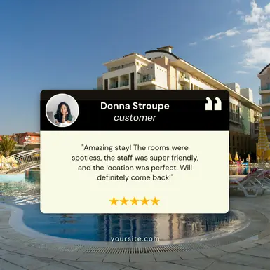 Customer Feedback Template for Hotels &ndash; Free Download