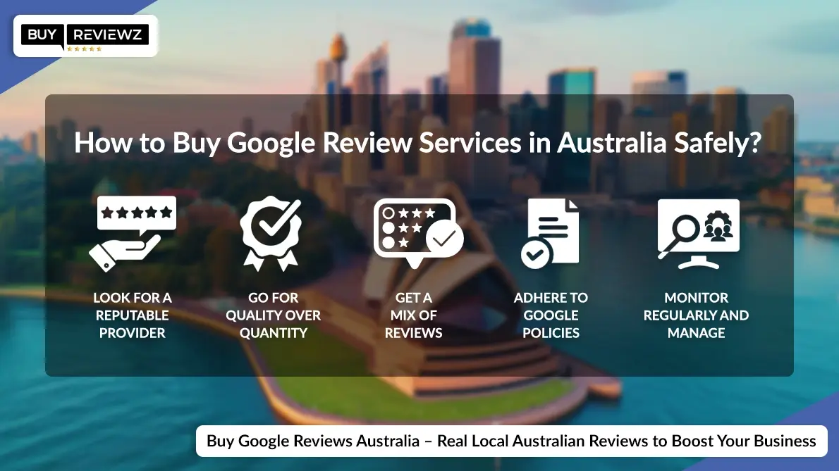 How to safely buy Google review services in Australia to boost business reputation