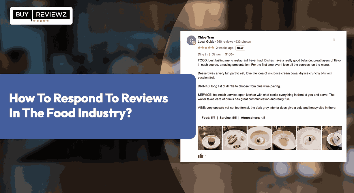 How to Respond to Reviews in Food Industry?