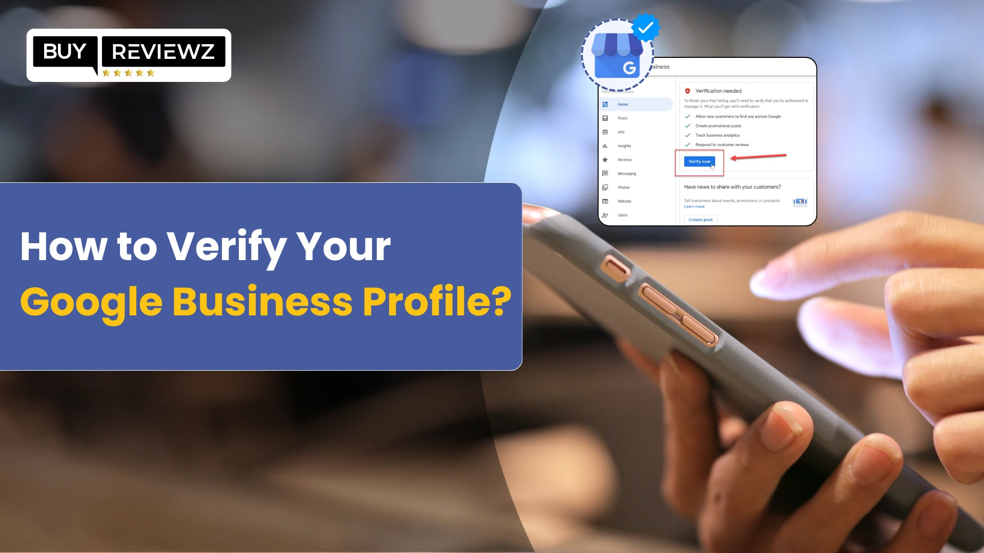 How to Verify Your Google Business Profile?
