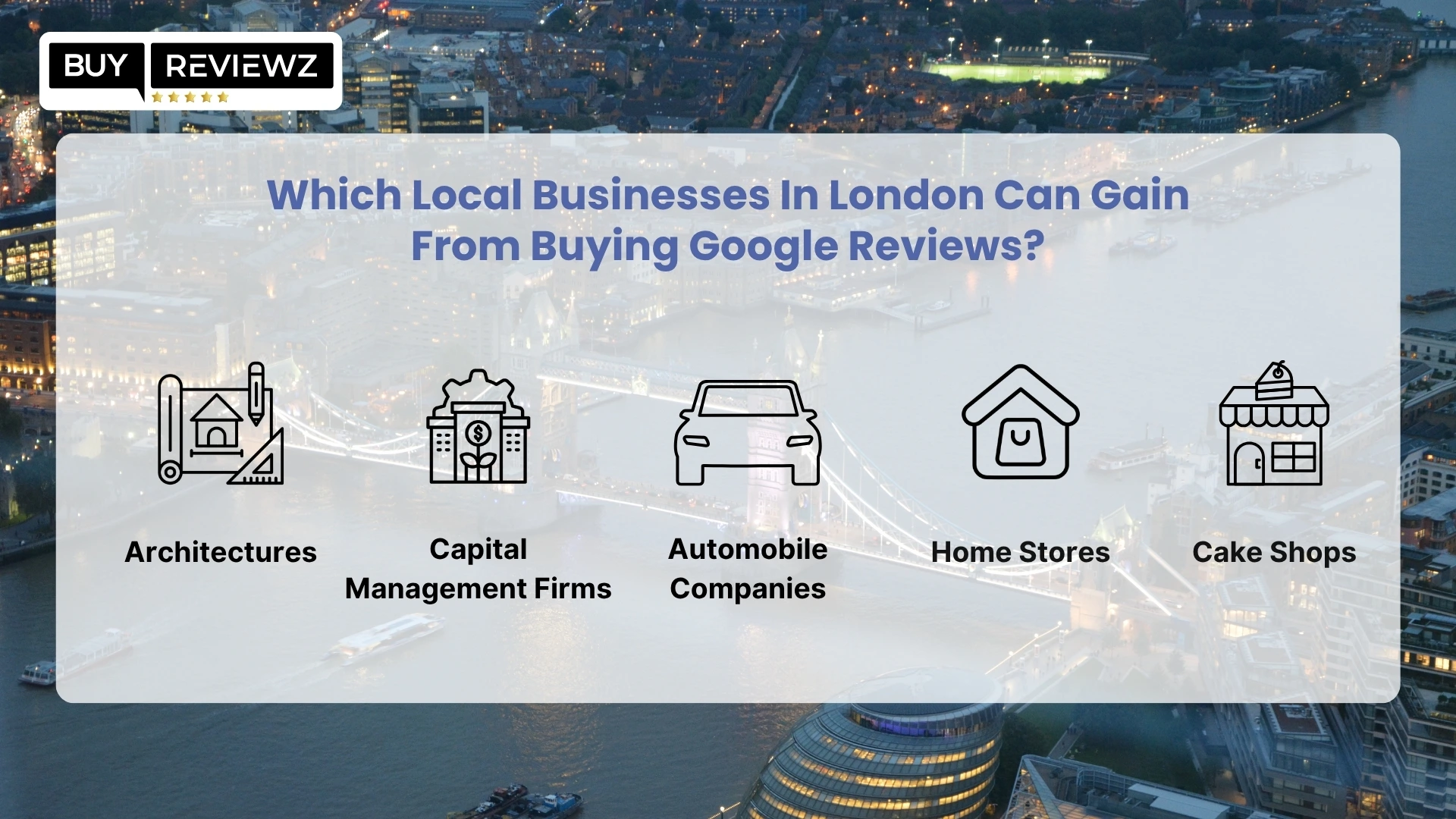 Which Local Businesses In London Can Gain From Buying Google Reviews?