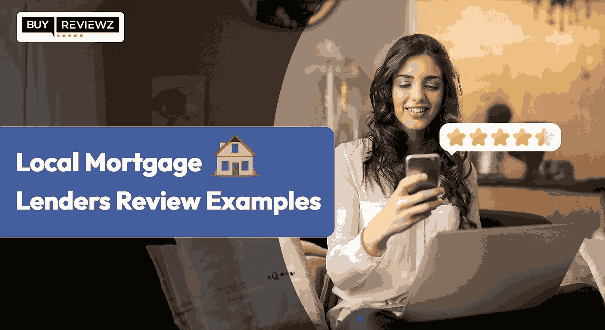 50+ Local Mortgage Lenders Review Examples