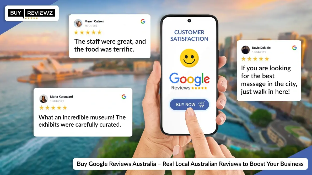 Real local Australian Google reviews helping to boost your business credibility and visibility