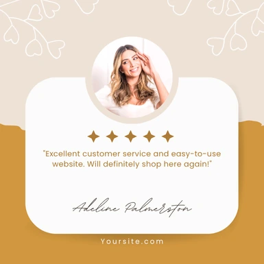 Online and Physical Store Review Templates &ndash; Free Examples