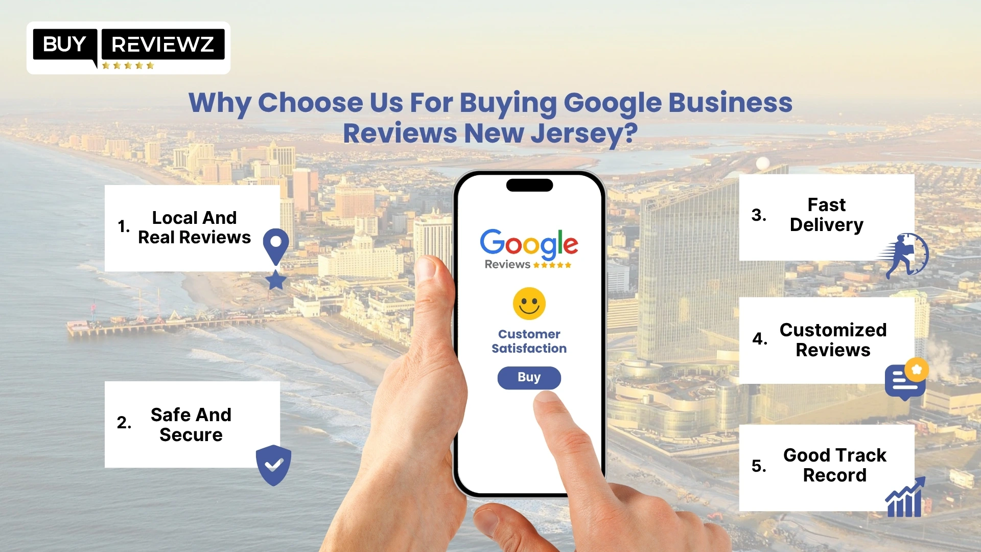 Why Choose Us For Buying Google Business Reviews New Jersey?